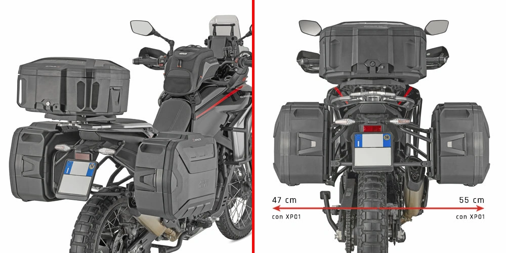 Stelaż kufrów bocznych Givi PLO9702MK